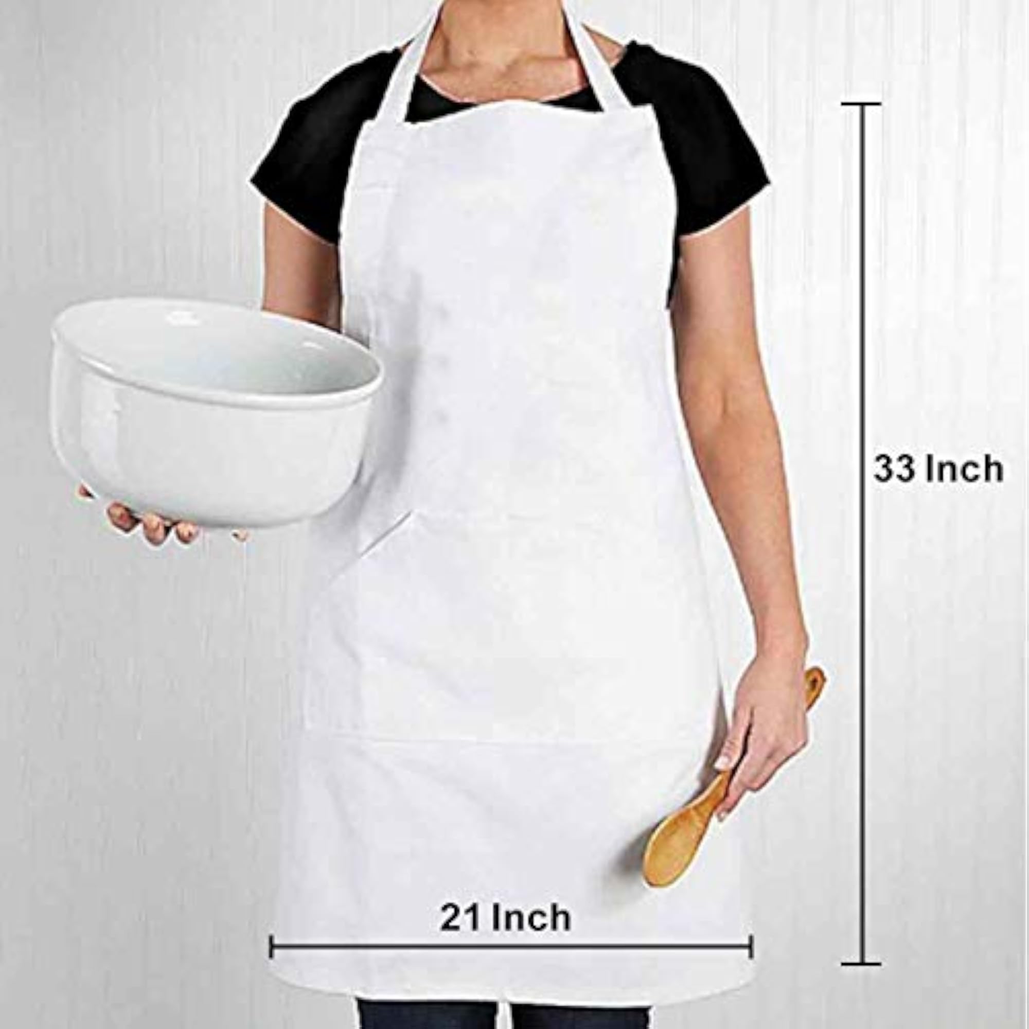 Personalised Kitchen Apron with Name, Custom Gift for Cooking